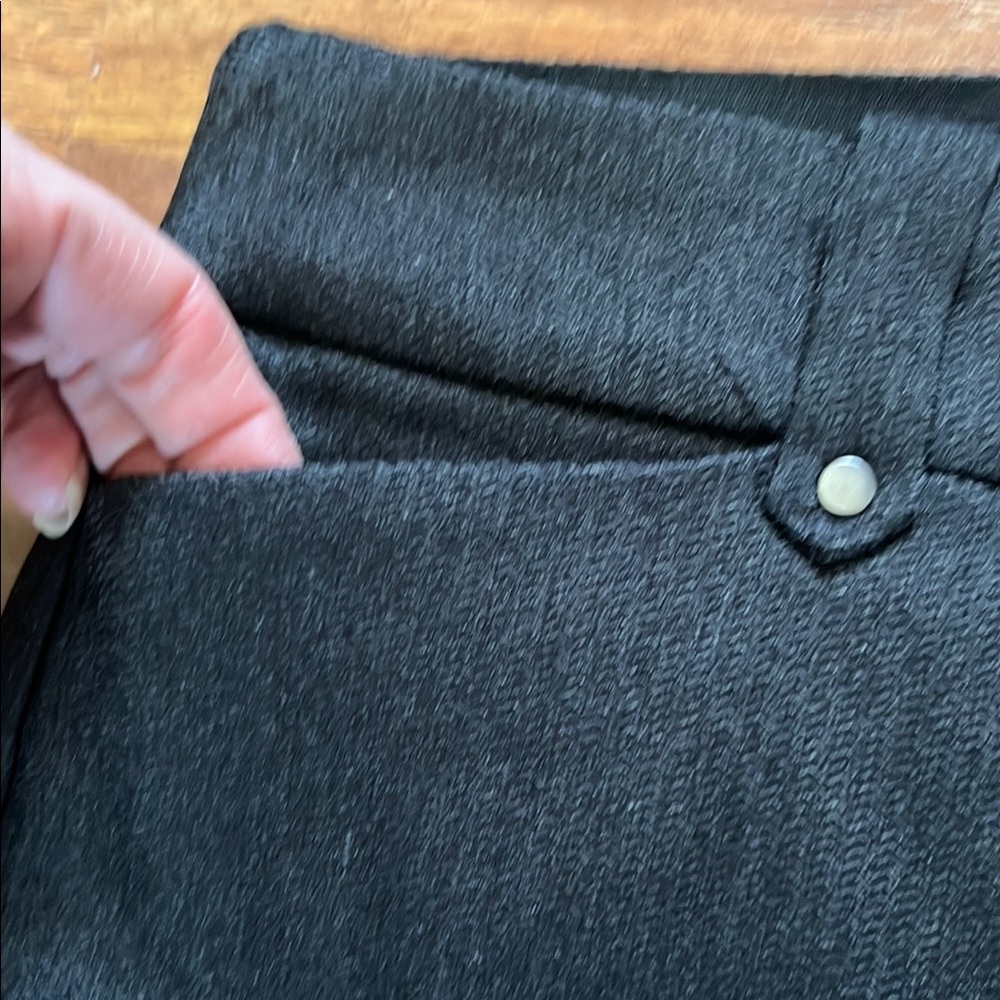 New Maurices Black skinny mid rise Textured Pants - Picture 7 of 14